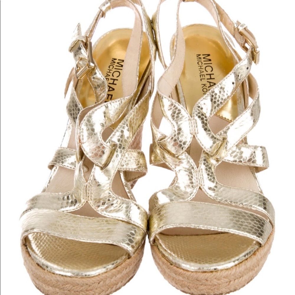 Michael Kors wedge heels